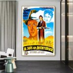 vintage abenteurer poster
