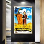 vintage abenteurer poster