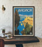 poster avignon vintage 1