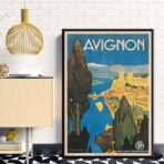 poster avignon vintage 1