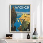 poster avignon vintage 1