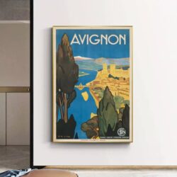 poster avignon vintage 1