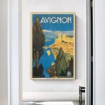 poster avignon vintage 1
