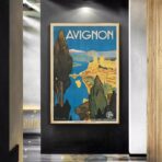poster avignon vintage 1