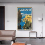 poster avignon vintage 1