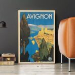 poster avignon vintage 1
