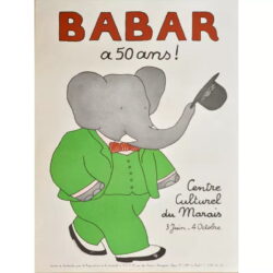 poster babar vintage 1