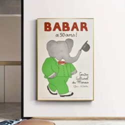 poster babar vintage 1