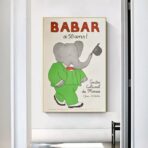 poster babar vintage 1