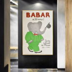 poster babar vintage 1