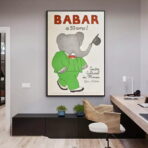poster babar vintage 1
