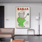 poster babar vintage 1