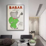 poster babar vintage 1