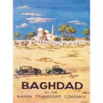 poster bagdad haifa vintage