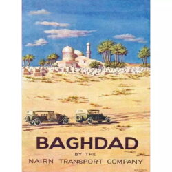 poster bagdad haifa vintage