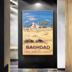 poster bagdad haifa vintage