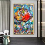 vintage bagdad poster