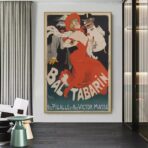 vintage abschlussball poster 1