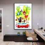 poster bambi vintage 1