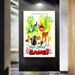 poster bambi vintage 1