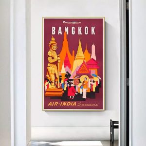 poster bangkok vintage