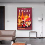 poster bangkok vintage
