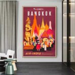 poster bangkok vintage