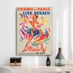 poster bar casino sexy vintage 1