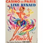 poster bar casino sexy vintage 1