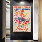 poster bar casino sexy vintage 1