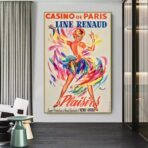 poster bar casino sexy vintage 1