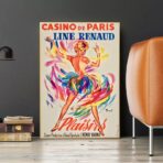 poster bar casino sexy vintage 1