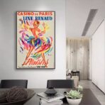 poster bar casino sexy vintage 1