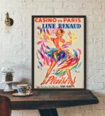 poster bar casino sexy vintage 1