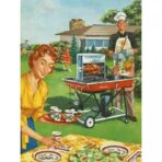 vintage barbecue poster 1