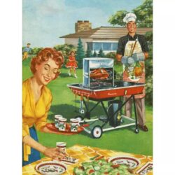 vintage barbecue poster 1