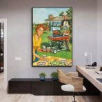 vintage barbecue poster 1