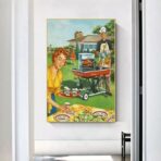 vintage barbecue poster 1