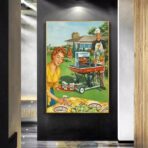 vintage barbecue poster 1