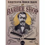 vintage friseur poster