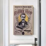 vintage friseur poster
