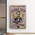 vintage friseur poster