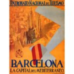 poster barcelona vintage 1