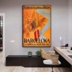 poster barcelona vintage 1