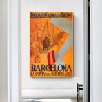 poster barcelona vintage 1