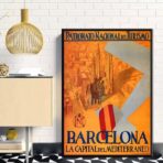 poster barcelona vintage 1
