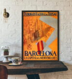 poster barcelona vintage 1