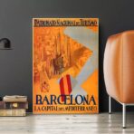 poster barcelona vintage 1