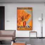 poster barcelona vintage 1