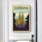 vintage barcelona poster 3